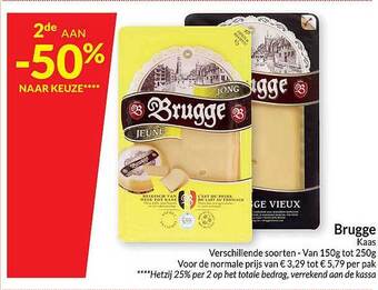 Intermarché Brugge kaas aanbieding