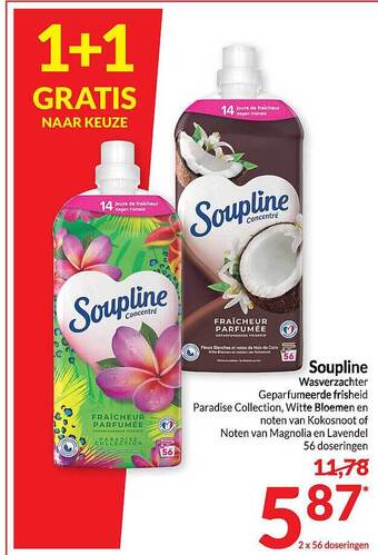 Intermarché Soupline wasverzachter aanbieding
