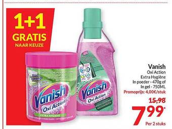 Intermarché Vanish oxi action aanbieding