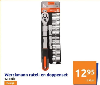 Werckmann ratel- en doppenset