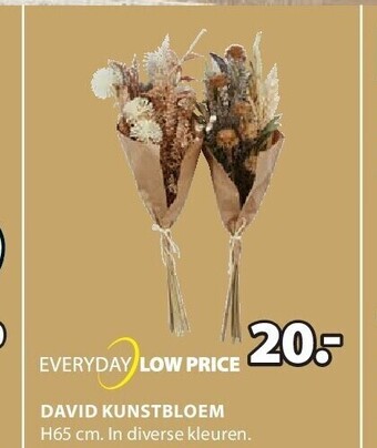Jysk David kunstbloem aanbieding