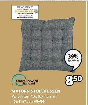 Jysk Matorn stoelkussen aanbieding