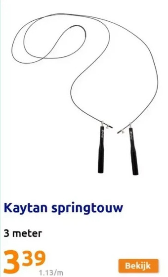 Action Kaytan springtouw aanbieding