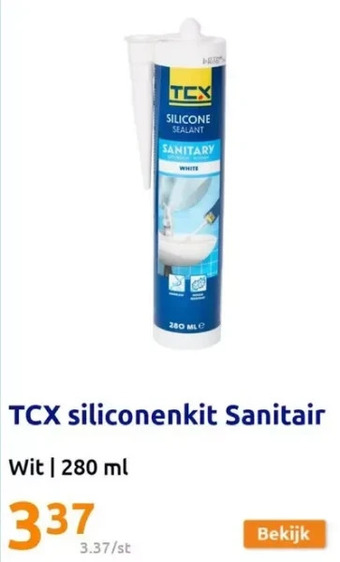 Action Tcx siliconenkit sanitair aanbieding