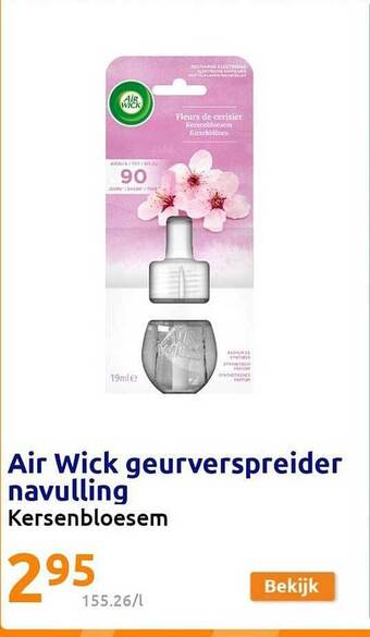 Action Air wick geurverspreider navulling aanbieding