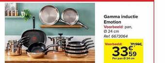 Carrefour Gamma inductie emotion aanbieding