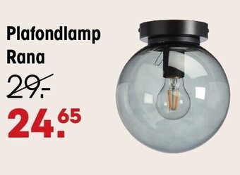 Kwantum Plafondlamp rana aanbieding