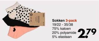 Wibra Sokken aanbieding