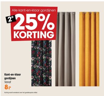 Kwantum Alle kant-en-klaar gordijnen aanbieding