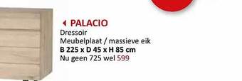 Weba Palacio dressoir aanbieding