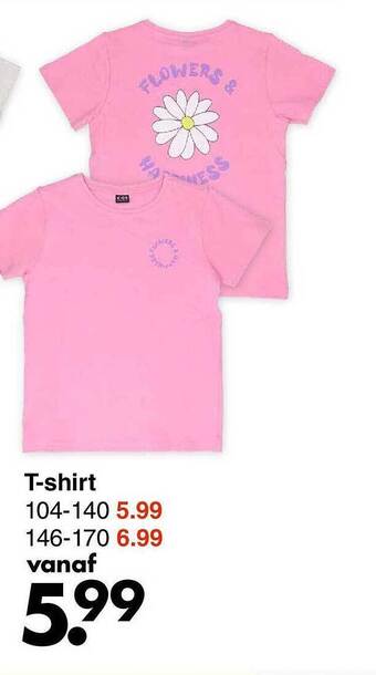 Wibra Tshirt aanbieding