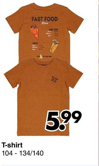 Wibra Tshirt aanbieding