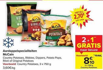 Carrefour Aardappelspecialiteiten mccain aanbieding