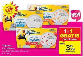Carrefour Yoghurt la laitière aanbieding