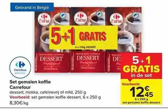 Carrefour Gemalen koffie aanbieding
