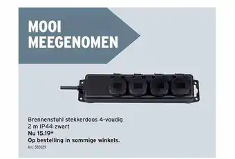 GAMMA Brennenstuhl stekkerdoos aanbieding