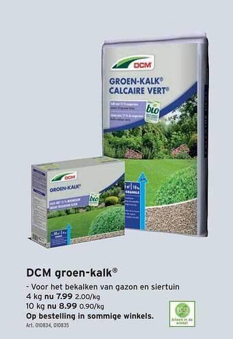 GAMMA Dcm groen kalk aanbieding