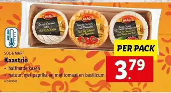 Lidl Sol & mar kaastrio aanbieding
