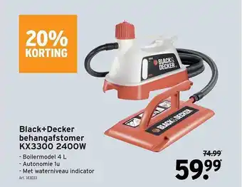 GAMMA Black+decker behangstafstomer aanbieding