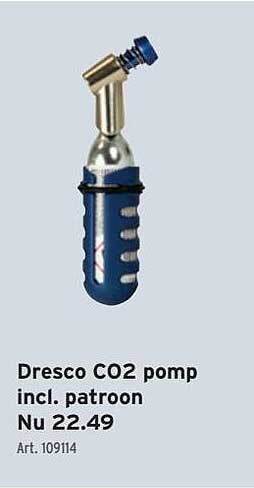 GAMMA Dresco co2 pomp incl patroon aanbieding