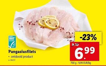 Lidl Pangasiusfilets aanbieding