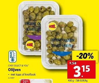 Lidl Olijven aanbieding