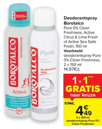 Deodorantspray Borotalco