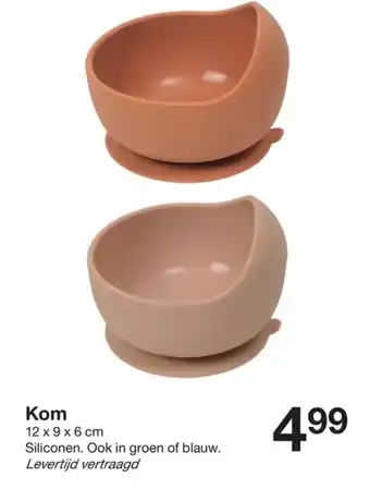 Zeeman Kom 12 x 9 x 6cm aanbieding
