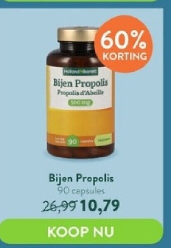 Holland & Barrett Bijen propolis 90 capsules aanbieding