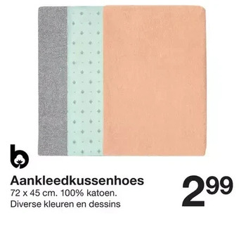 Zeeman Aankleedkussenhoes aanbieding