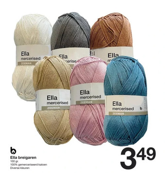 Zeeman Ella breigaren aanbieding