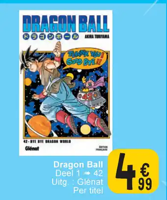 Cora Dragon ball deel 1 - 42 aanbieding
