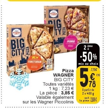 Cora Pizza wagner aanbieding