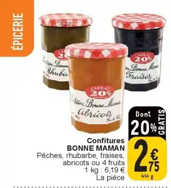 Confitures  bonne maman