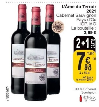Cora L’âme du terroir 2021 aanbieding