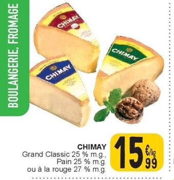 Cora Chimay aanbieding