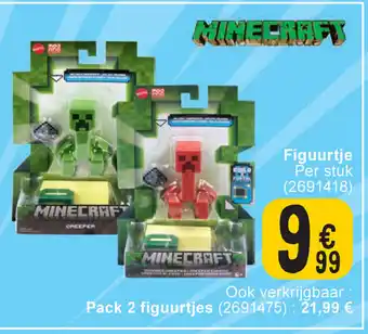 Cora Minecraft figuurtje per stuk (2691418) aanbieding