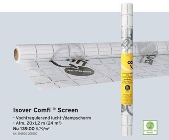 GAMMA Isover comfi ® screen aanbieding
