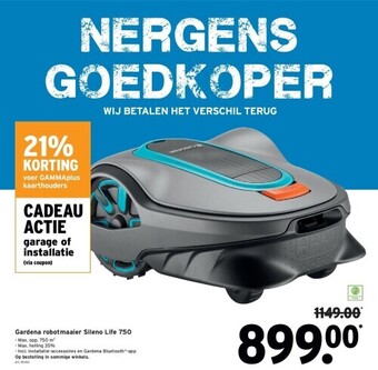 Gardena robotmaaier sileno life 750
