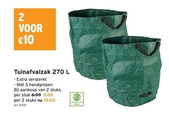 GAMMA Tuinafvalzak 270 l aanbieding