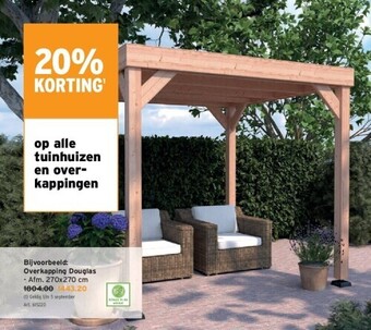 GAMMA Overkapping douglas aanbieding