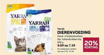 Ekoplaza Yarrah dierenvoeding aanbieding