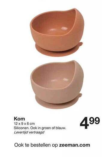 Zeeman Kom aanbieding
