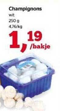 Spar Champignons aanbieding