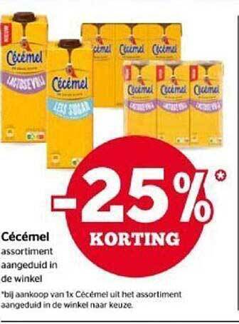 Spar Cécémel aanbieding