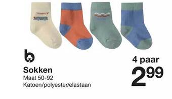 Zeeman Sokken aanbieding