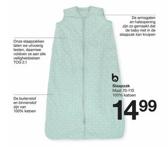 Zeeman Slaapzak aanbieding