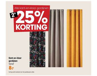 Kwantum Kantenklaar gordijnen aanbieding