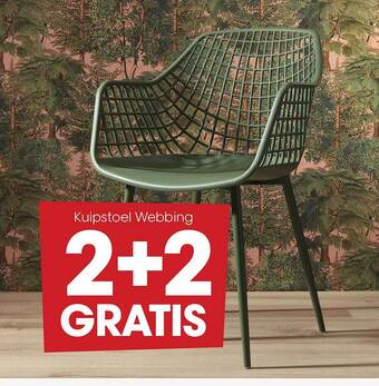 Kwantum Kuipstoel webbing aanbieding
