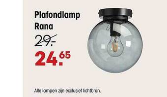 Kwantum Plafondlamp rana aanbieding